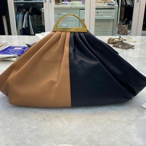 The Volon leather top handle bag